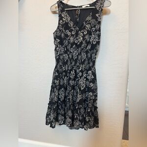 Lovestitch Monochrome Floral Dress